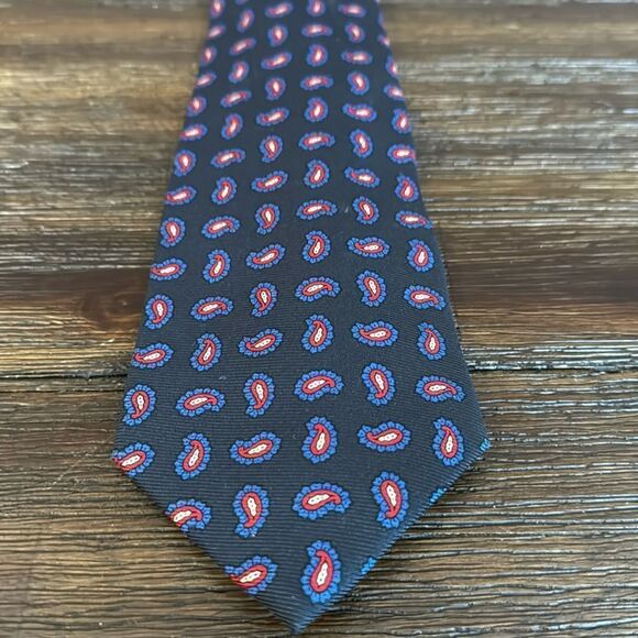 Polo by Ralph Lauren Paisley Silk Tie - Picture 1 of 6